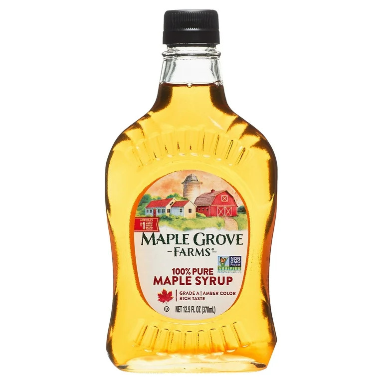 Maple Grove Farms Pure Maple Syrup, 12.5 fl oz | Walmart (US)