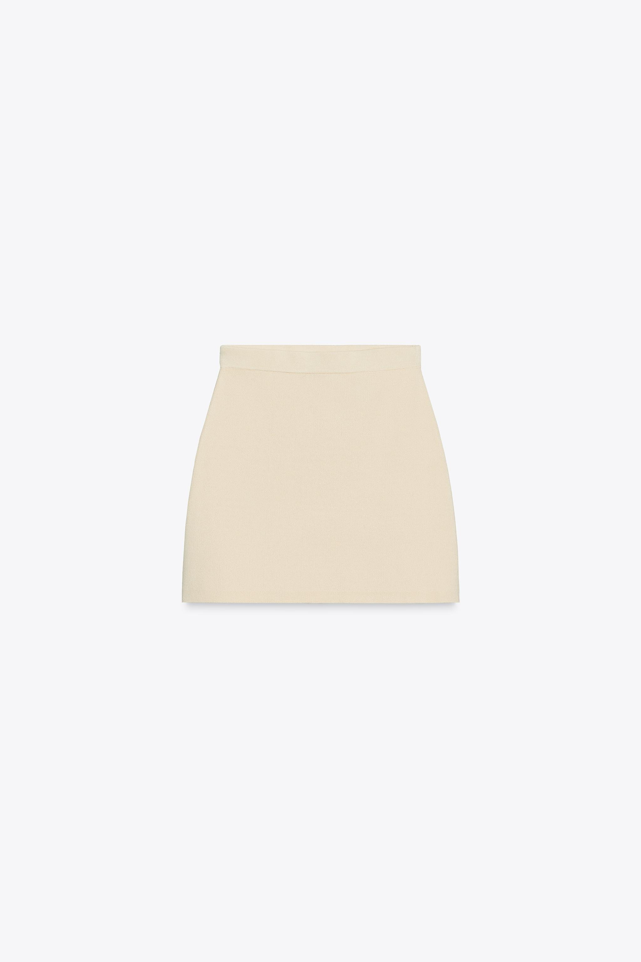 KNIT MINI SKIRT | Zara UK
