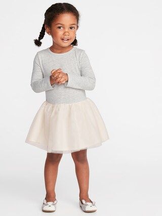 Scoop-Back Tutu Dress for Toddler Girls | Old Navy US