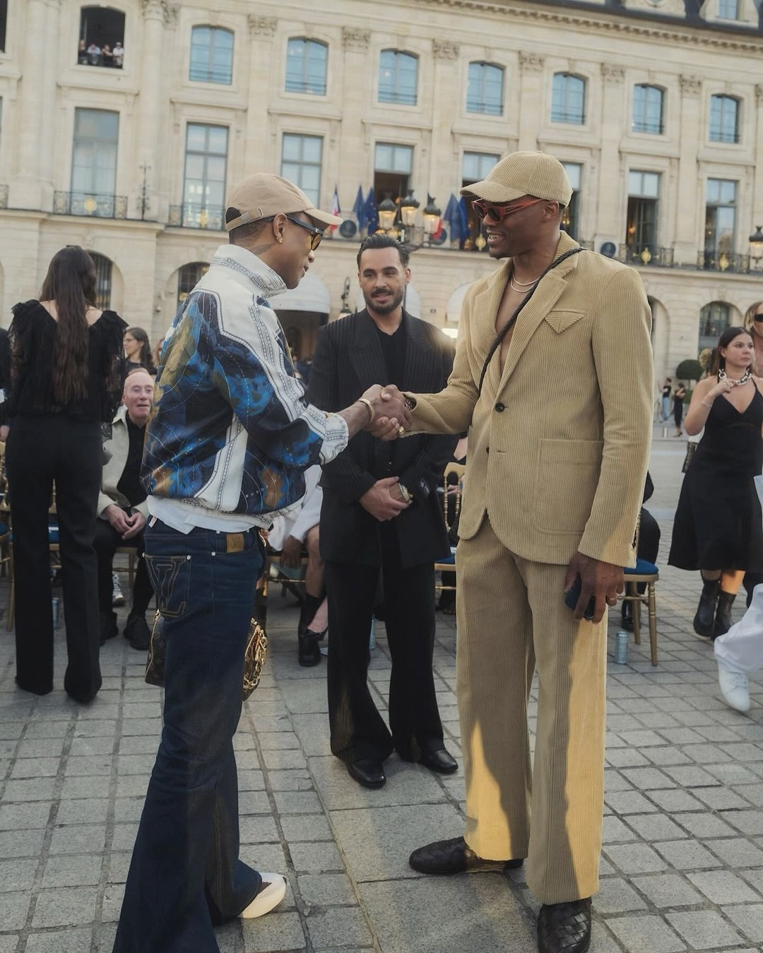 Pharrell, Russell Westbrook (https://rstyle.me/+3Pr8XppT5WY5DV4HhB3Feg), and Mike Amiri (https://rstyle.me/+zOry3XNExAsUZ-UdbR4XEA) at Vogue World in Paris.

#LTKMens #LTKSeasonal #LTKStyleTip