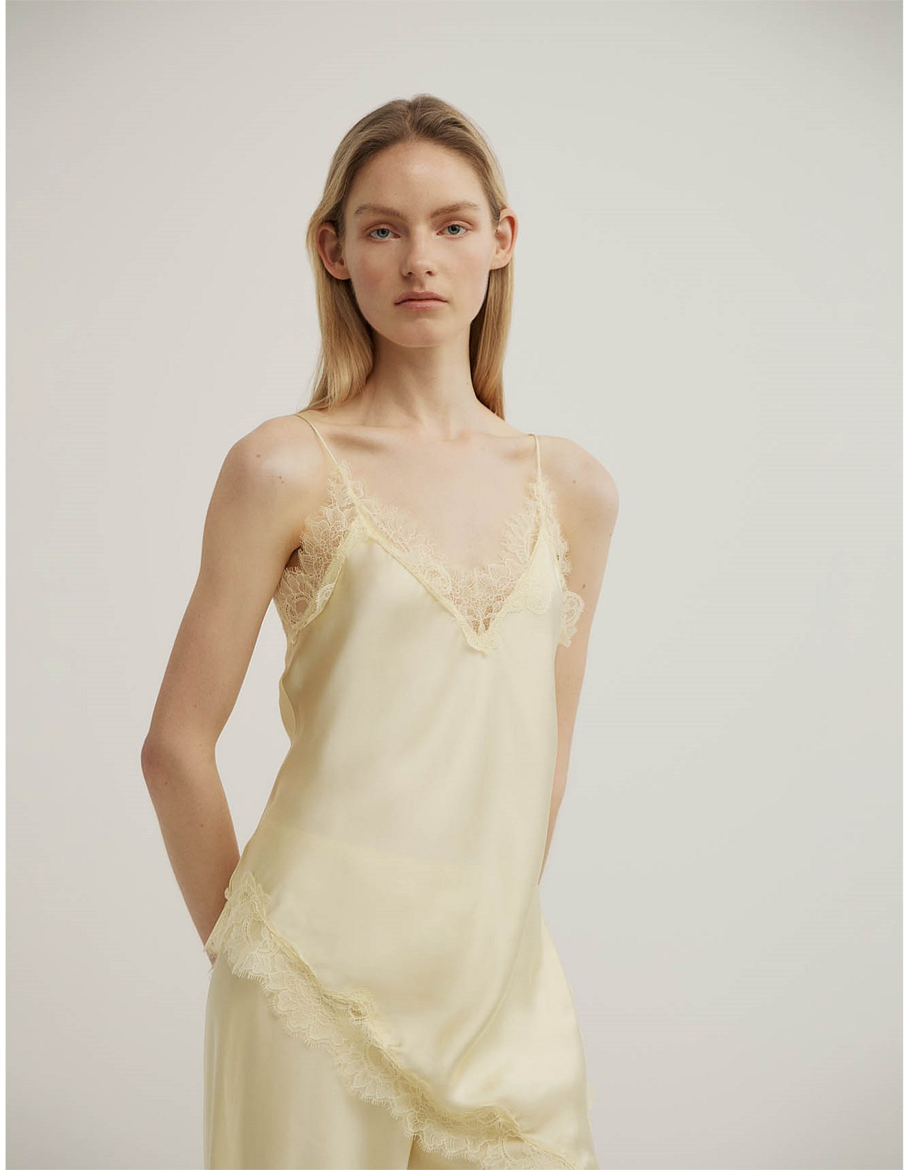 Asymmetrical Lace Camisole | David Jones (Australia & New Zealand)