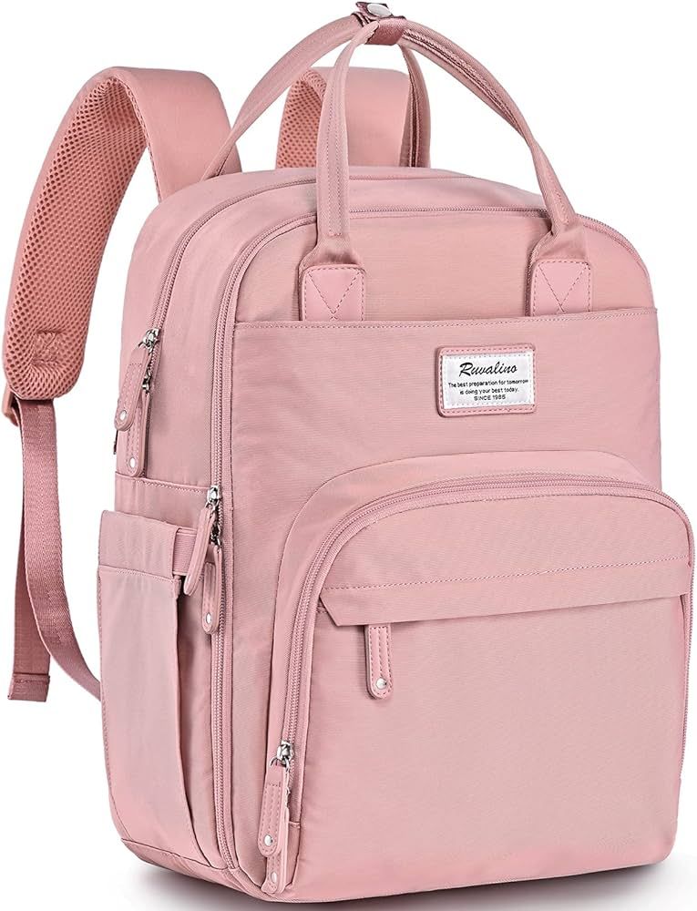 RUVALINO Diaper Bag Backpack, Multifunction Travel Back Pack for Girls, Maternity Baby Changing B... | Amazon (US)