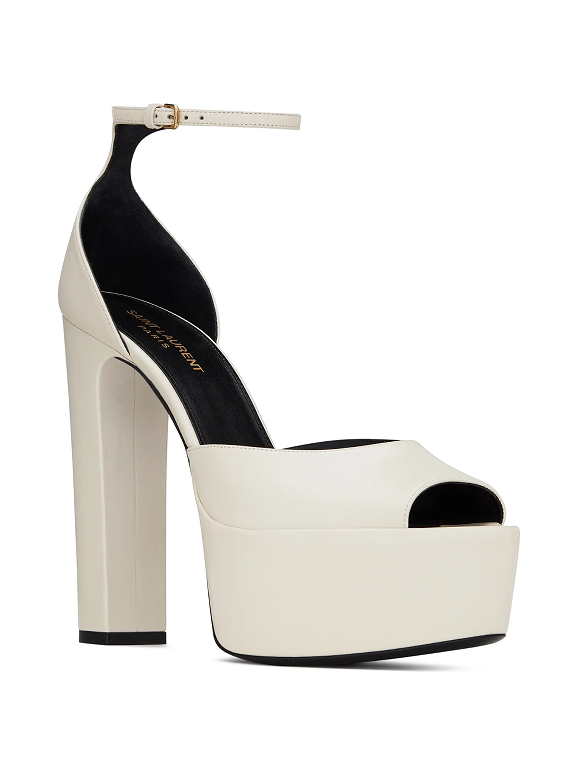 Jodie Platform Sandals In Smooth Leather | Saks Fifth Avenue