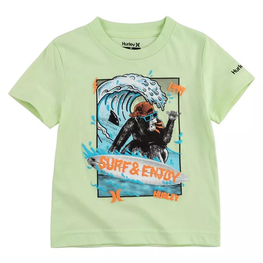 Hurley Little Boys Surf & Enjoy T-shirt | Bealls