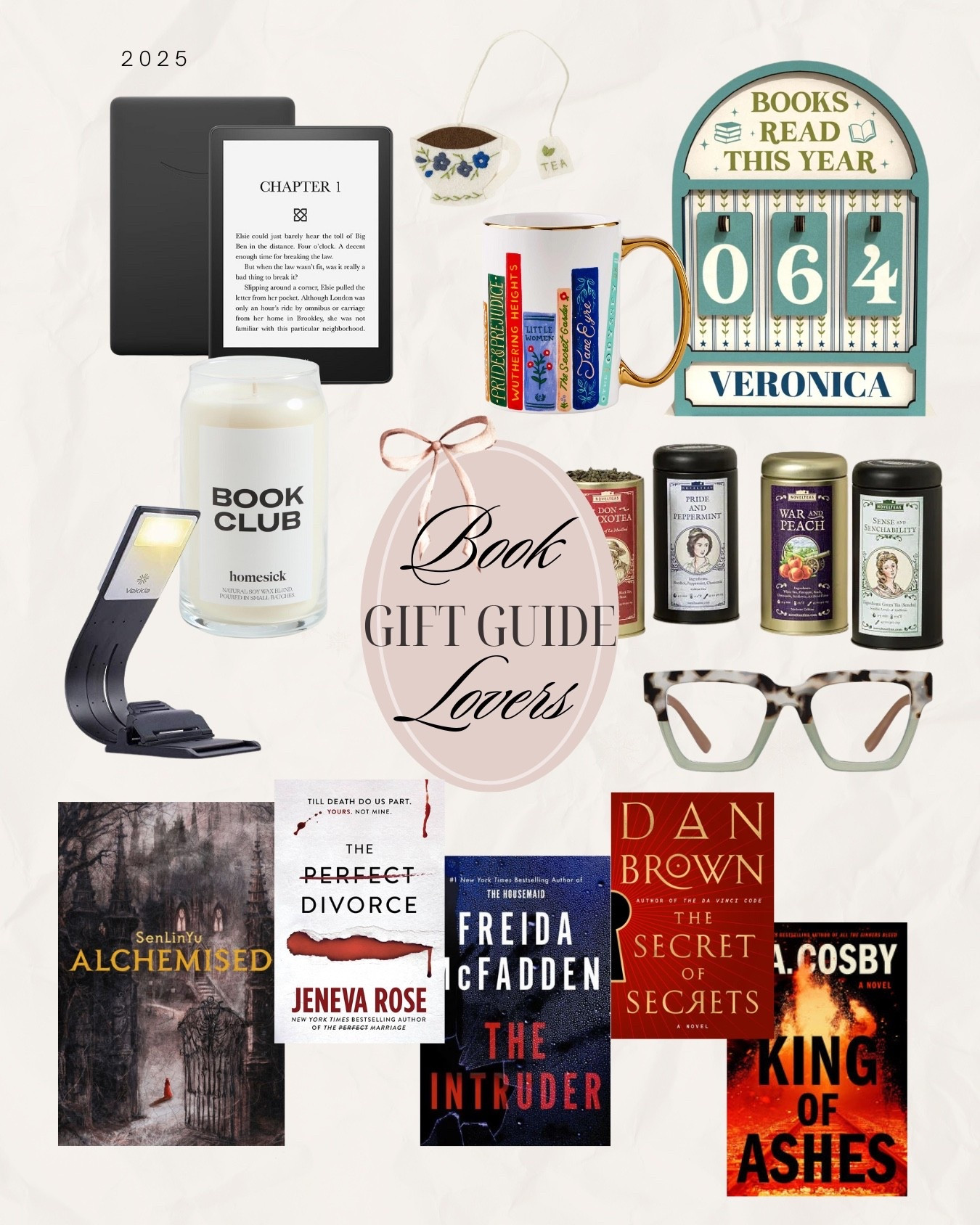 Gift Guide 🎁 For Book Lovers 

#LTKGiftGuide