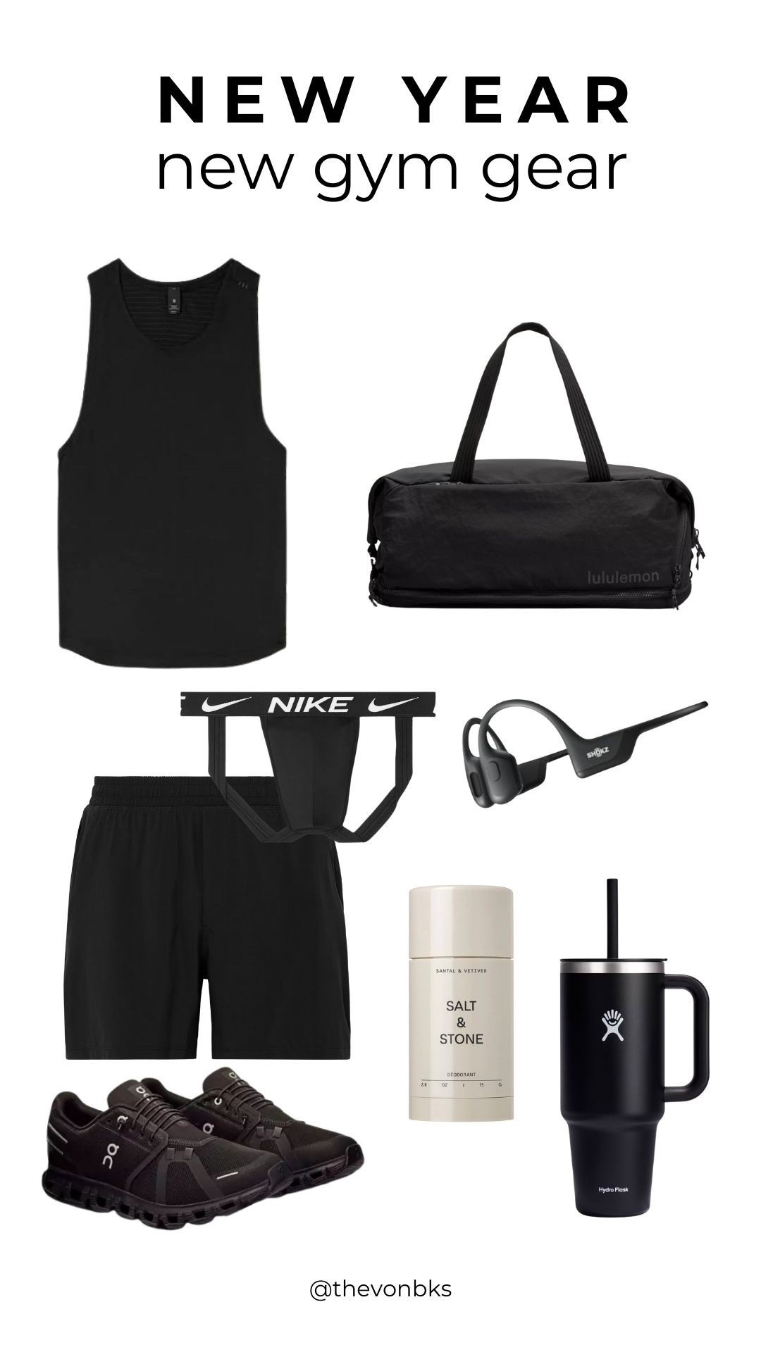 Ensure you start the year off with the right gym gear for the best fitness success. Here’s what we’re taking!

#LTKOver40 #LTKActive #LTKMens