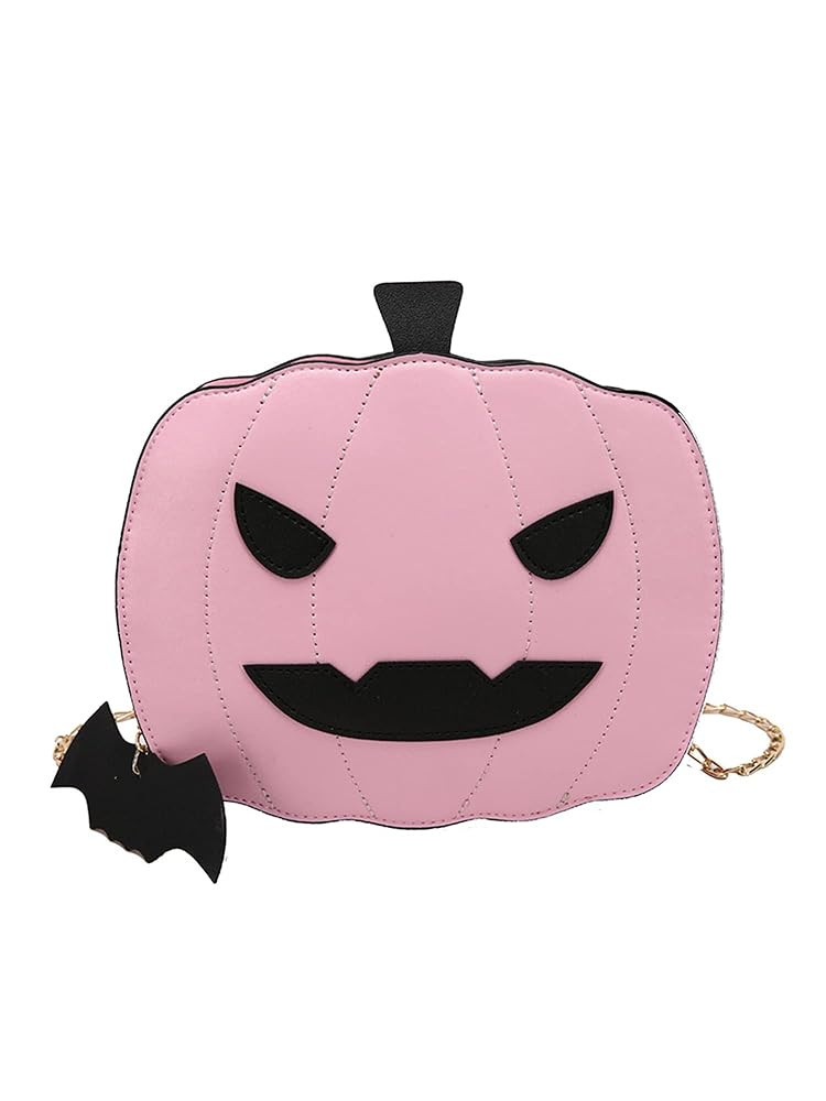 Women Pumpkin Shoulder Bag Novelty Devil Crossbody Purse Fashion Halloween Trick or Treat Purses ... | Amazon (US)