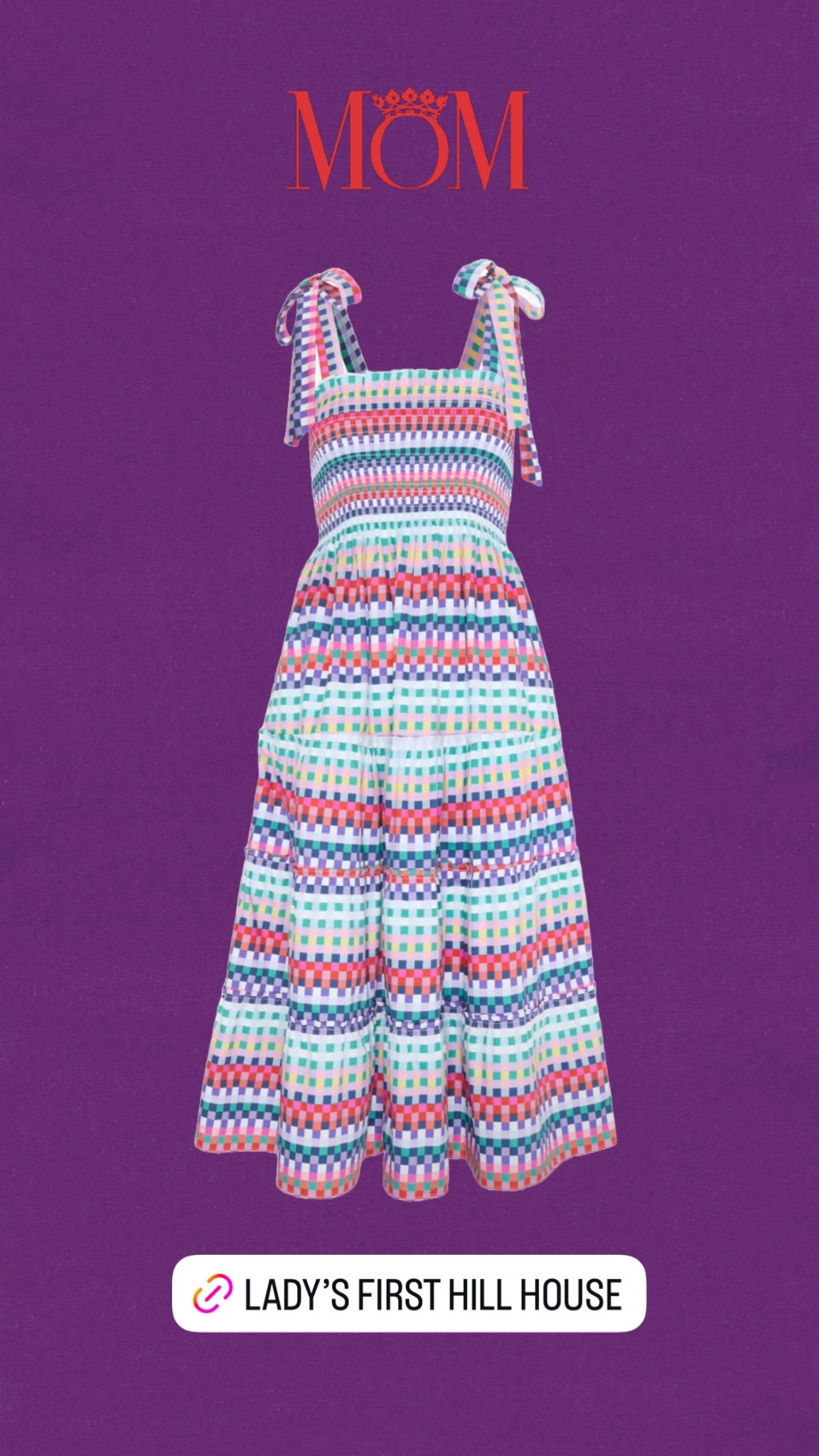 I’ve been waiting for the right drop to pounce on a Hill House piece. This dress made my heart skip a beat. I can see myself pulling this out of my closet summer after summer. Plus, it reminds me of that Carrie Bradshaw dress. You know the one! With the rainbow checks?

#LTKStyleTip #LTKSeasonal #LTKMidsize