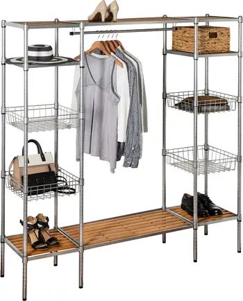 Freestanding Closet with Garment Bar & Shelves | Nordstrom Rack