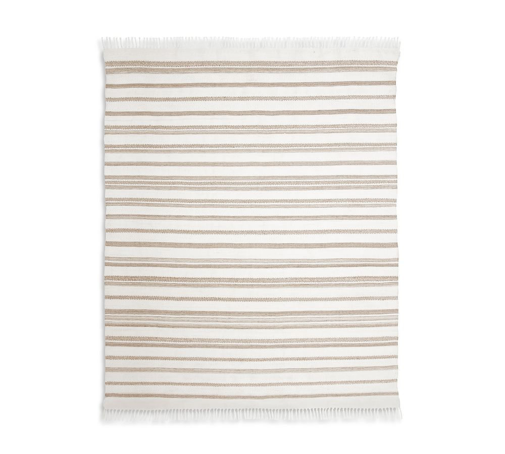 Dardan Indoor/Outdoor Rug , 9 x 12', Neutral/Ivory | Pottery Barn (US)