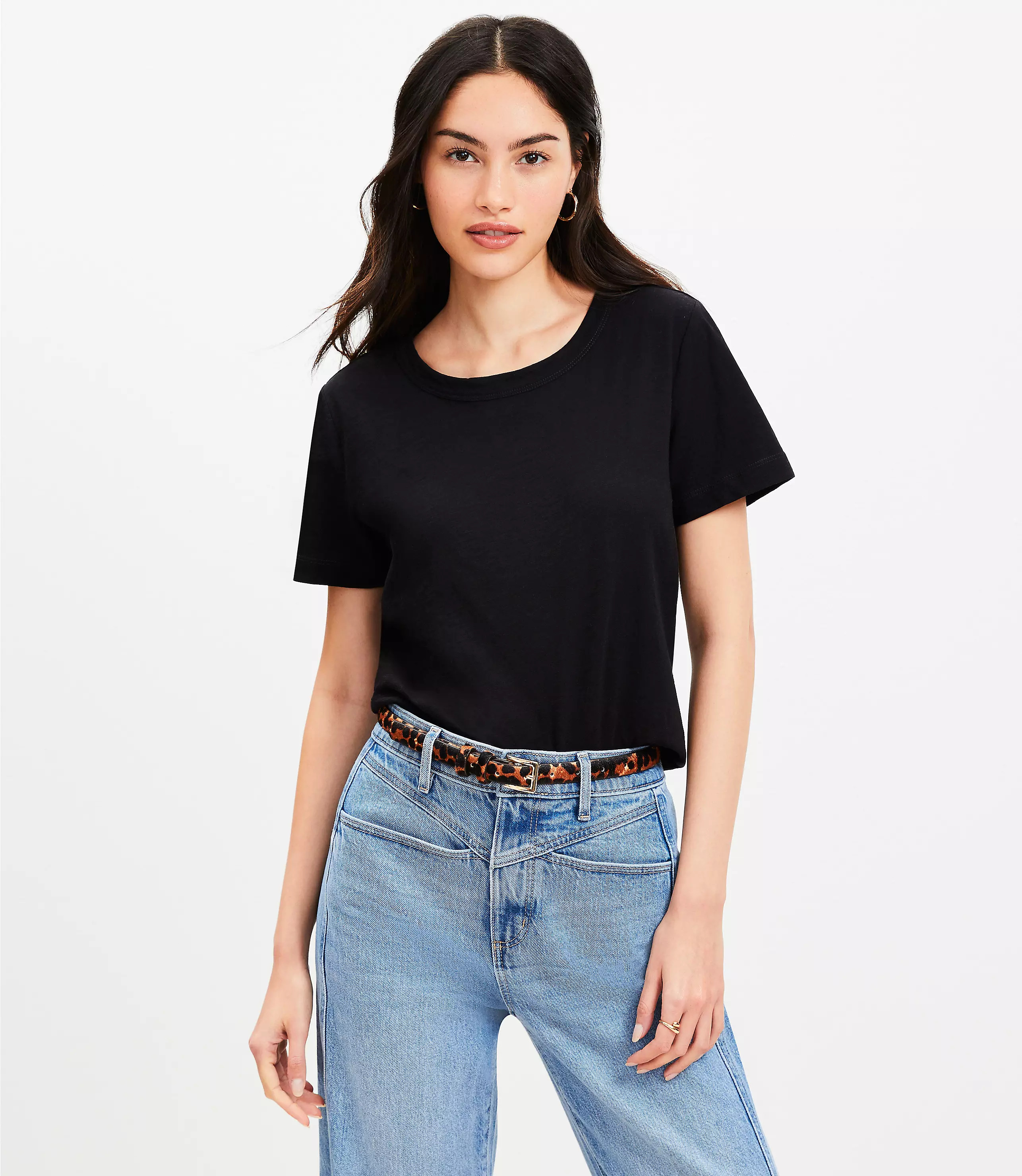 Petite Everyday Crew Tee | LOFT