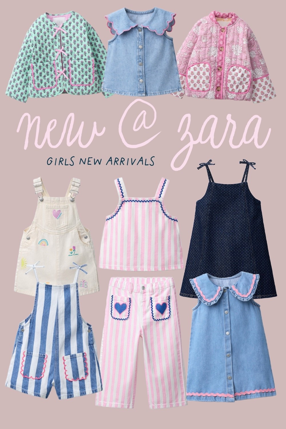 ZARA New Arrivals 💫 for girls! 

Spring style 
Spring 2026
Zara kids 

#LTKSpringSale #LTKKids #LTKootd