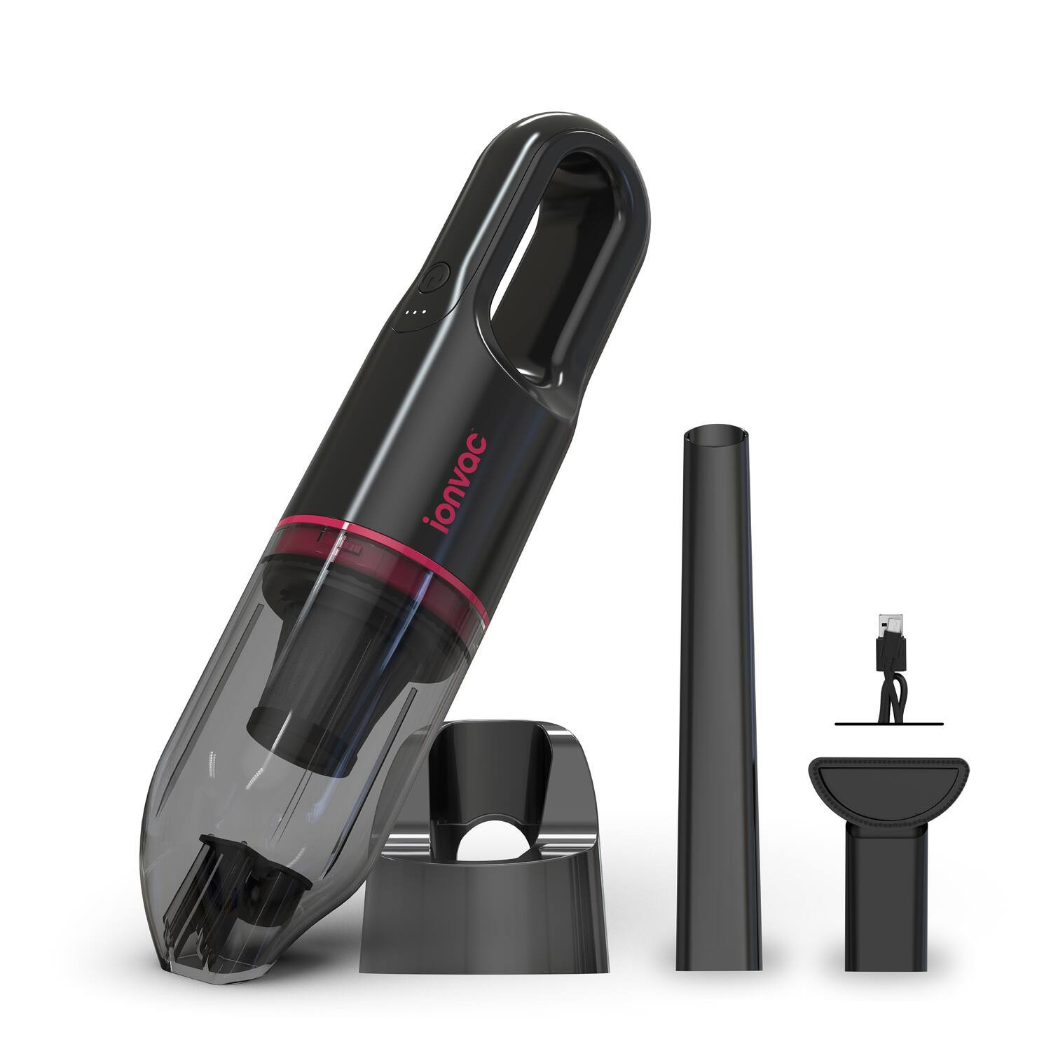 ionvac - Cordless Handheld Vacuum with USB Charging and Multiple Attachments | Best Buy U.S.