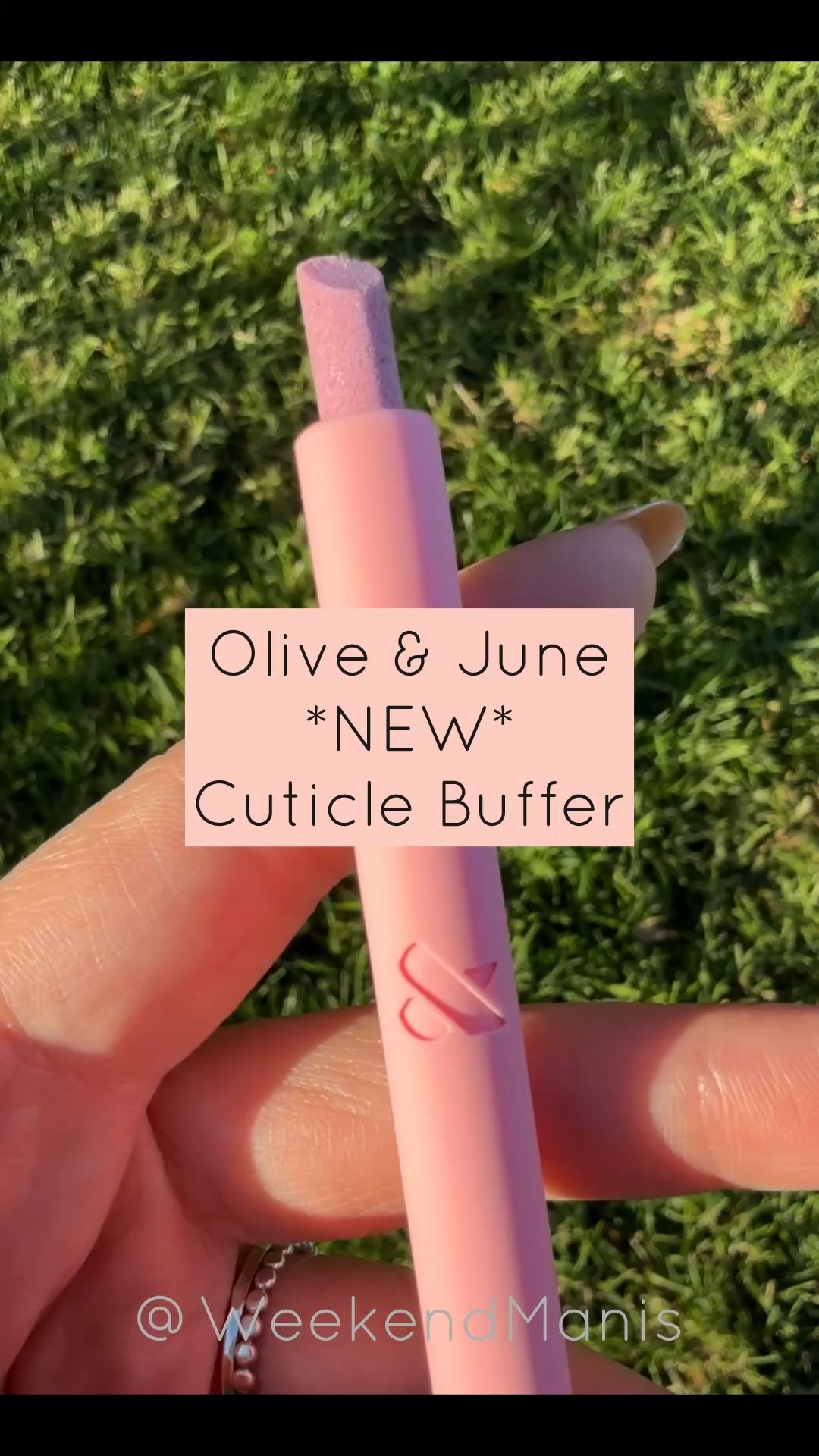 Meet the NEW Cuticle Buffer from @oliveandjune! 💅 

It's 3 in 1 product - Cuticle Remover + Cuticle Pusher + Buffer in 1! Neatly and precisely buffs away stubborn, dry, messy cuticle and perfects your cuticle line for a more uniform and salon-quality mani. 

It mimics the Russian mani look, no drilling needed! Can also be used to remove stubborn press-on glue or stubborn gel post soak or peel off.

It is made of quartz. To care for it, wipe clean and store away from anything it could scratch (like your Top Coat!) 🫶

It’s currently only available as an exclusive Gift With Purchase. 

Snag it through my LTK link. Your support is always appreciated! 🙏 

#WeekendManis #oliveandjune #cuticlecare 

#LTKCyberWeek #LTKGiftGuide #LTKBeauty