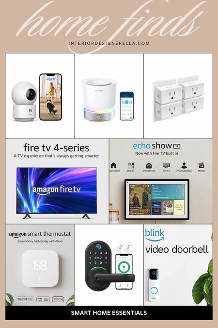 Turn your home into a smart home with these essentials from Amazon! Scroll down to shop! Xo!

#LTKFindsUnder100 #LTKStyleTip #LTKHome