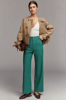 The Colette Magic Fabric Full-Length Pants by Maeve | Anthropologie (US)