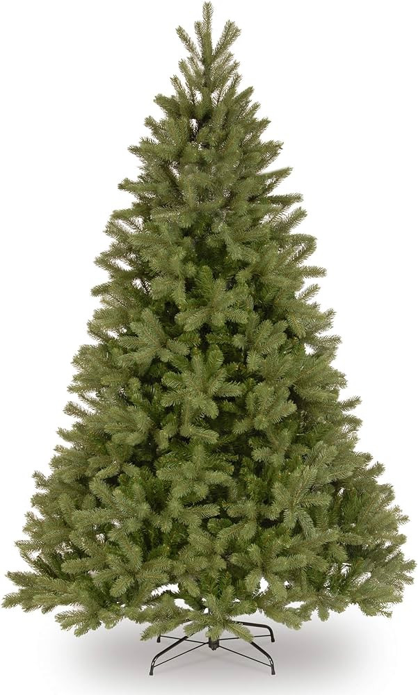 National Tree Company 'Feel Real' Artificial Full Downswept Christmas Tree, Green, Douglas Fir, I... | Amazon (US)