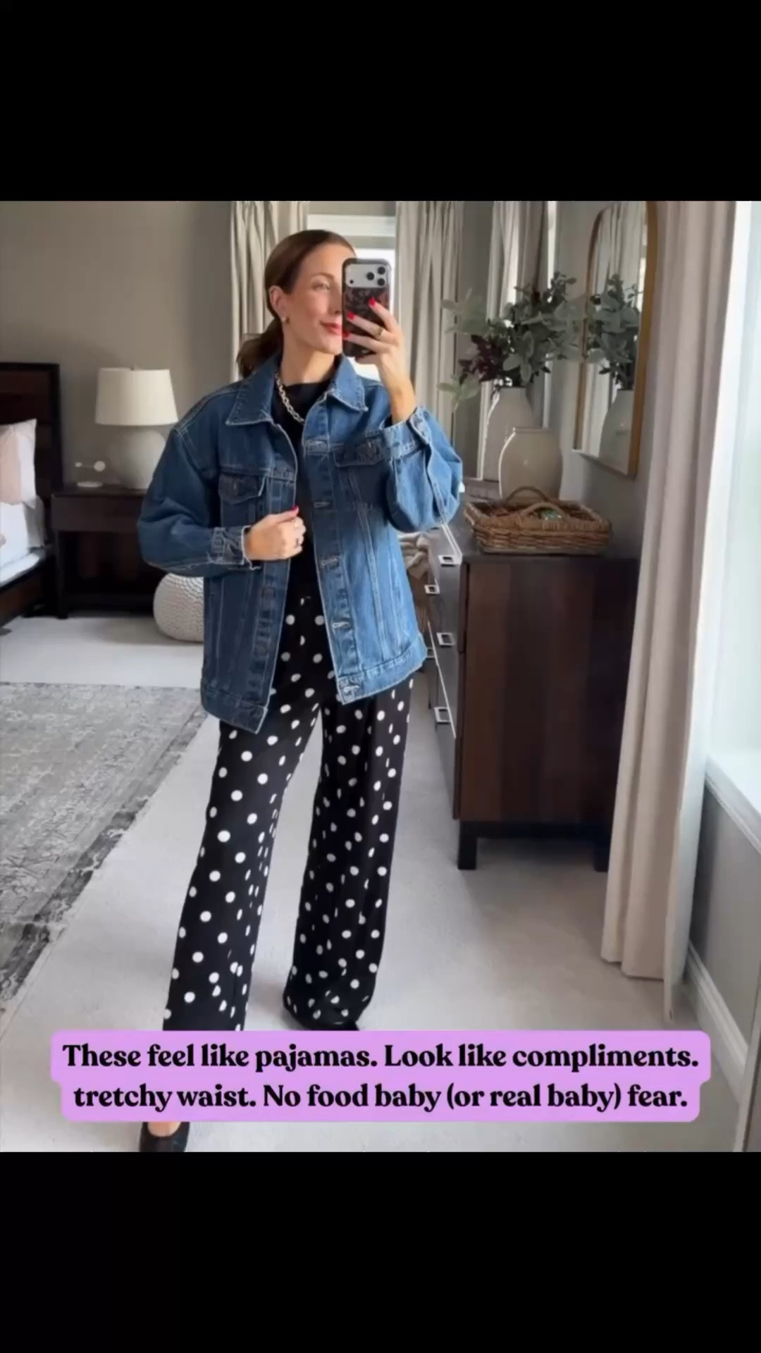 Bump friendly pants! 

#LTKootd