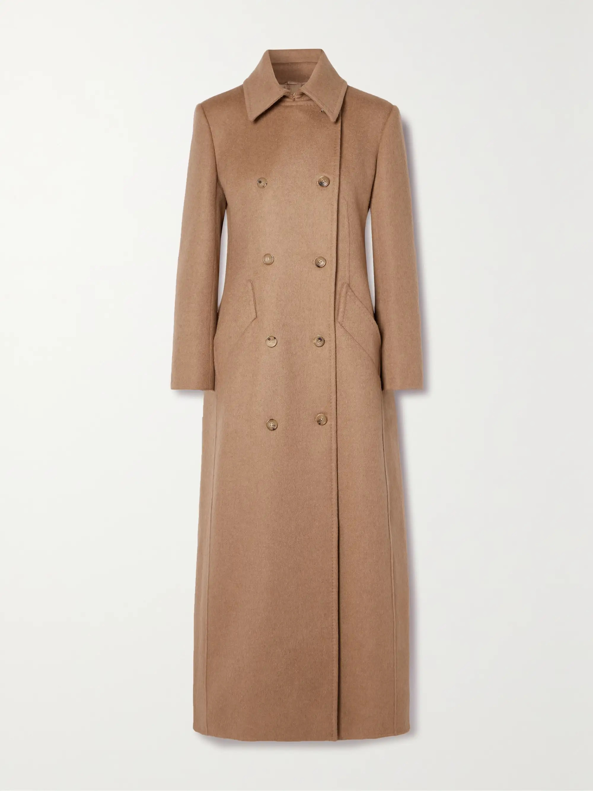 Formica double-breasted camel hair coat | NET-A-PORTER (US)