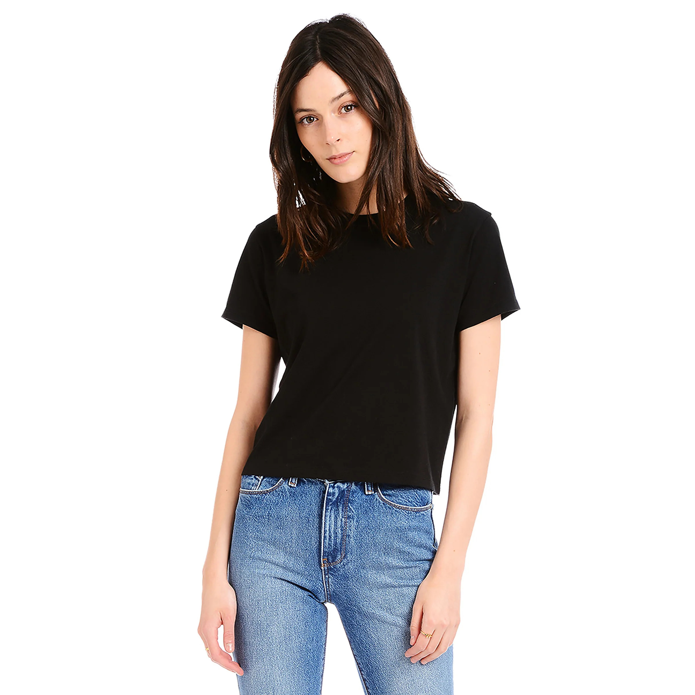 Boxy Semi-Crop Noble | Mott & Bow