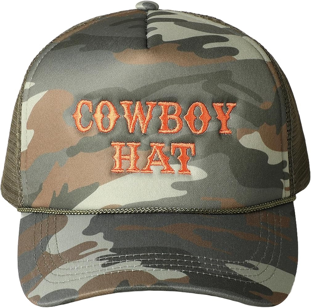 MIRMARU Retro Foam Mesh Trucker hat Trendy Design Summer Baseball Cap for Womens | Amazon (US)