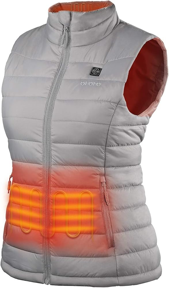 ORORO Women's Lightweight Heated Vest with Battery Pack | Amazon (US)