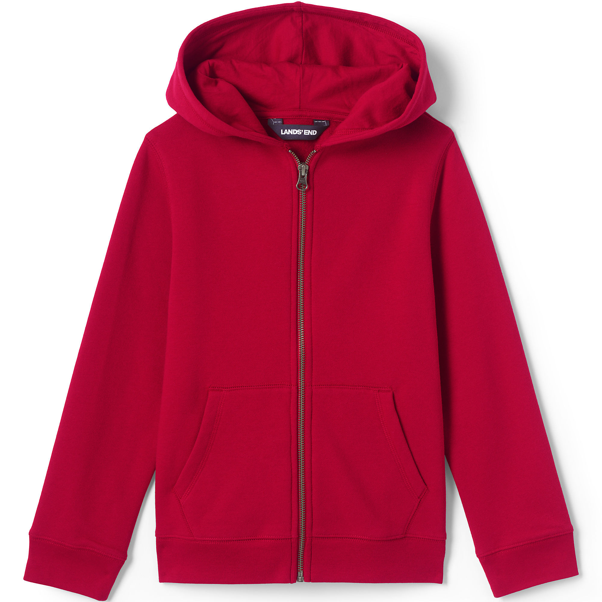 Kids Zip Front Sweatshirt | Lands' End (US)