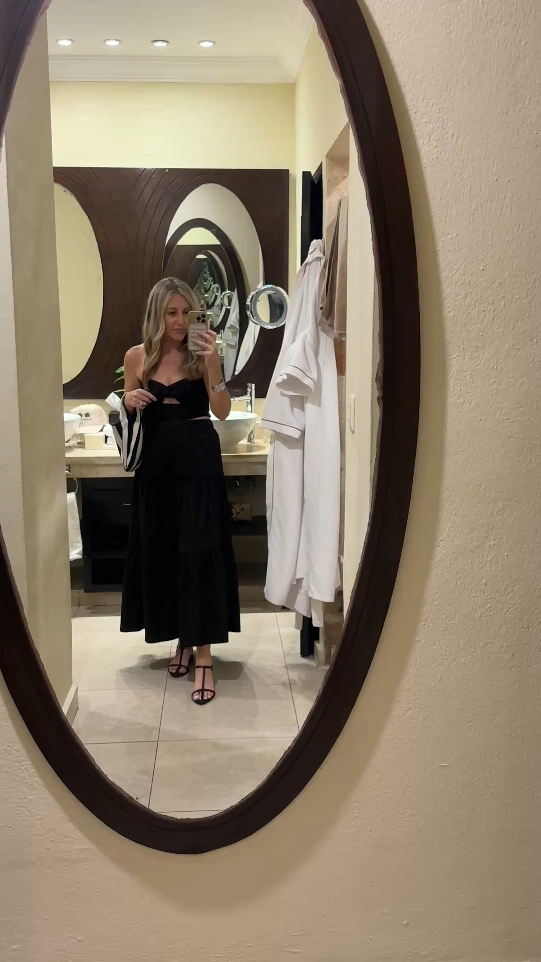 What I wore in Playa del Carmen Night 3 — This two piece set was everything I was looking for an more for our tropical vacation! Perfect for a night out at the resort but I’ll also wear for date nights and special occasions. And it’s under $40 for the set!! Runs true to size. 

Matching set
Maxi skit
Little black dress
Date night outfit
Resort wear
Cruise outfit 

#LTKStyleTip #LTKSeasonal #LTKOver40