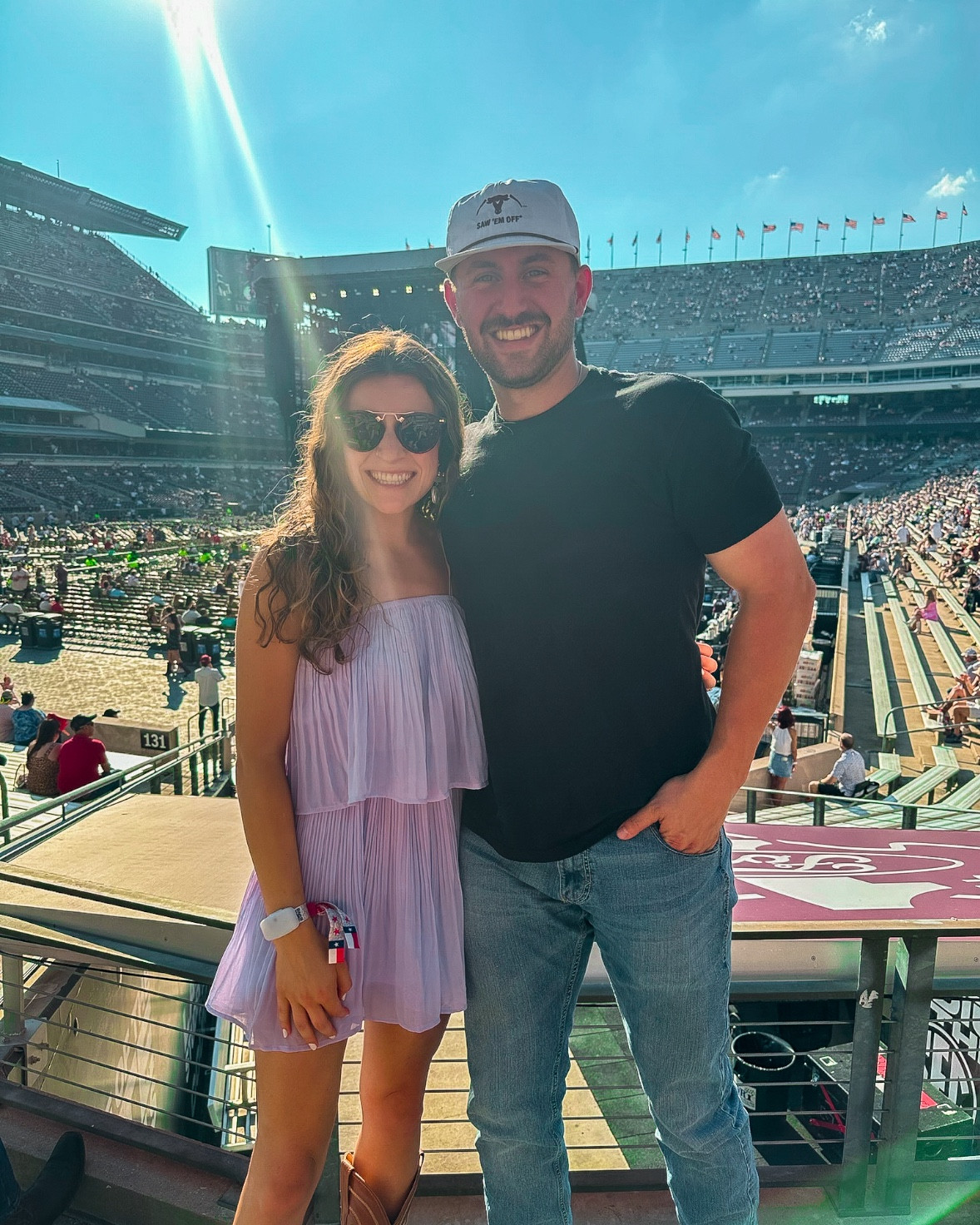 The King @ Kyle Field !!!!! 🤩🤠🫶🏻☀️❤️‍🔥 

#LTKStyleTip #LTKTravel