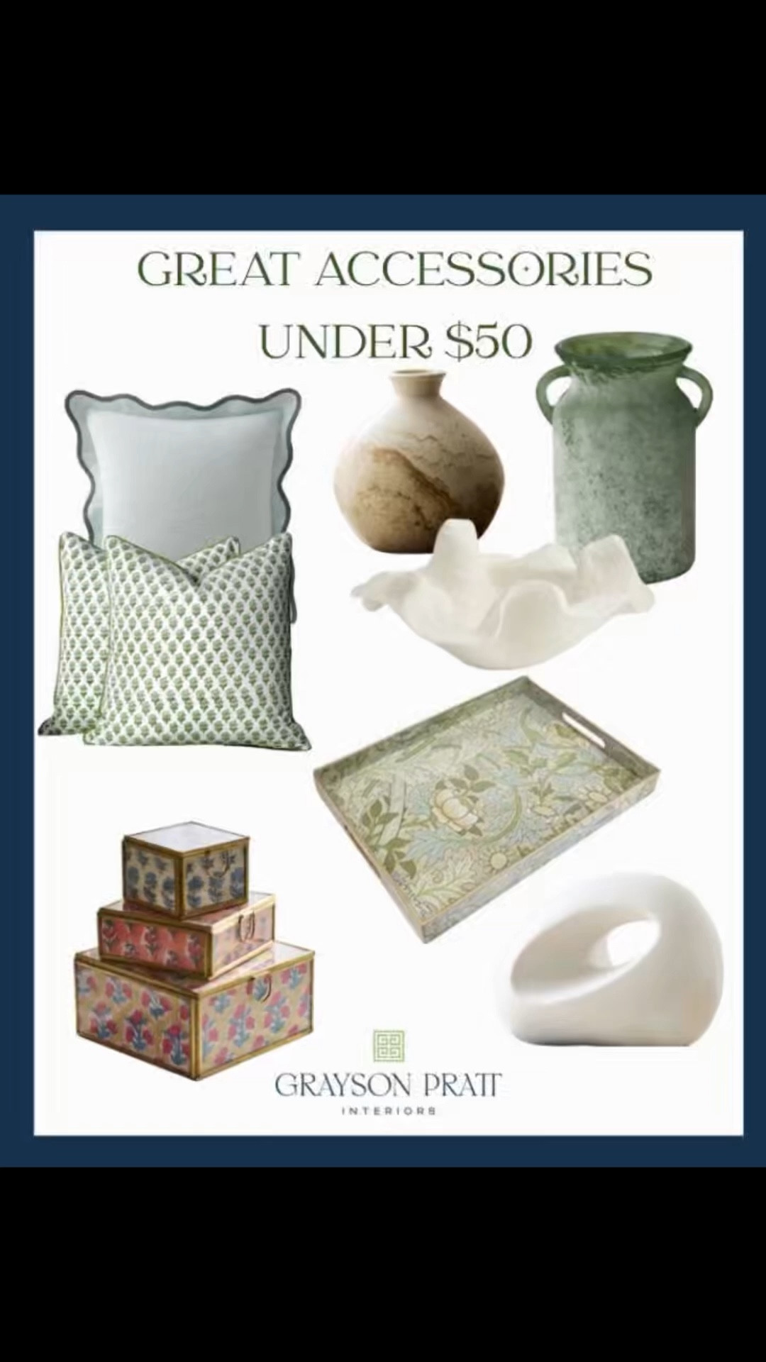 Chic home essentials for under $50 - style your home inexpensively 


#LTKHome