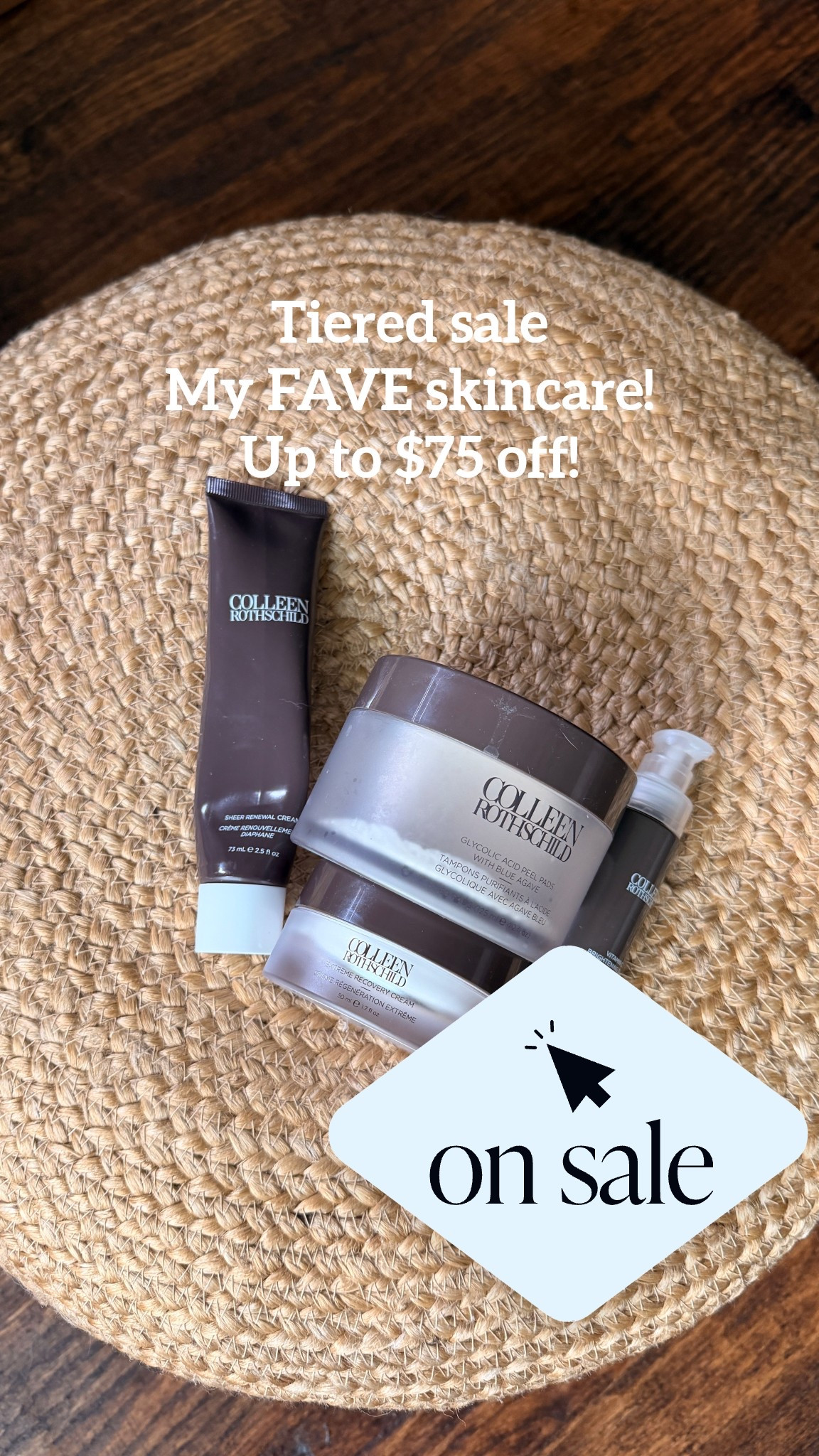 Great sale starts today 
My favorite skincare 

Up to $75 off. Tiered sale 

This link below will take you to a landing page of all of my faite products ￼

#LTKOver40 #LTKselfcare #LTKmorningroutine