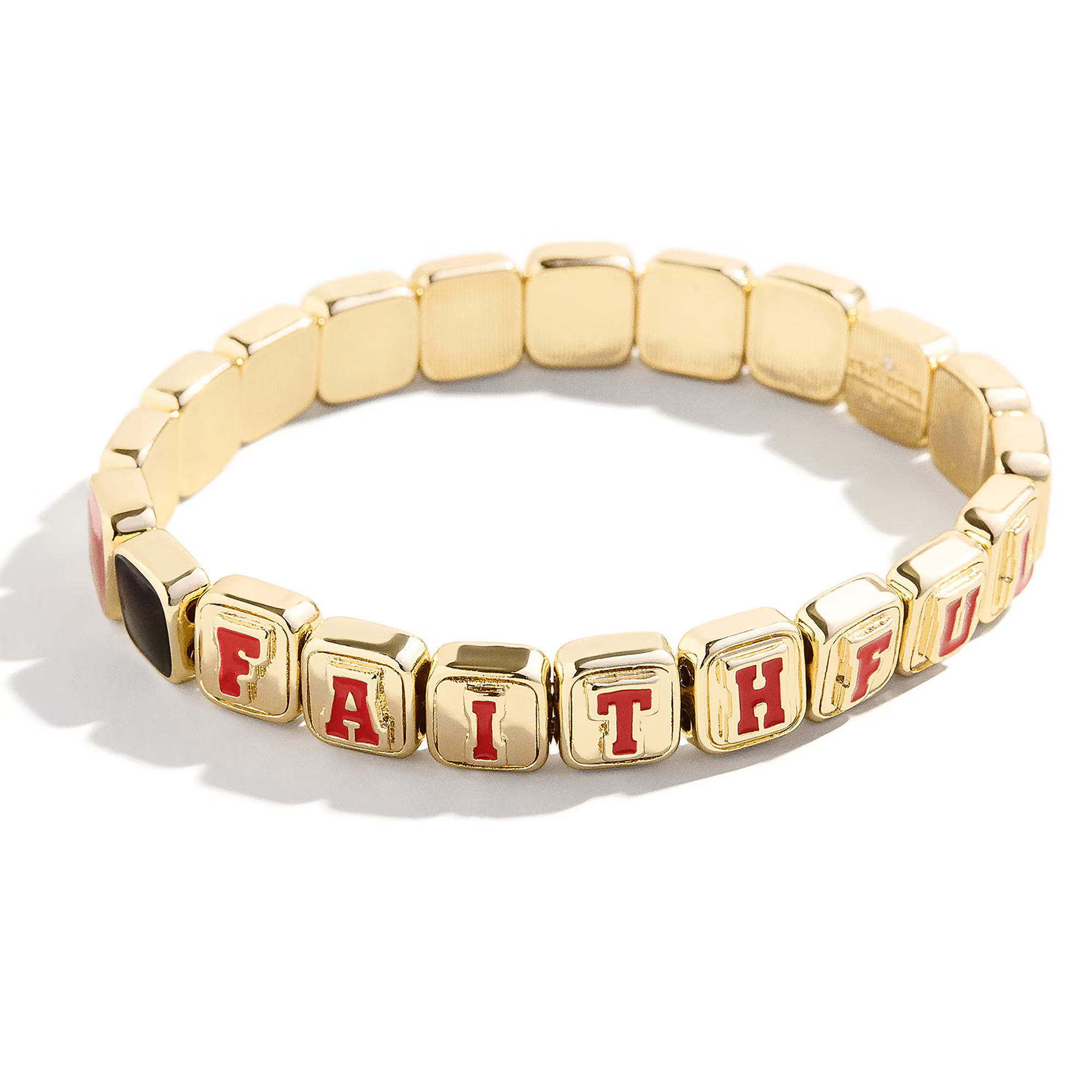 San Francisco 49ers WEAR by Erin Andrews x BaubleBar  Tile Bracelet | Fanatics