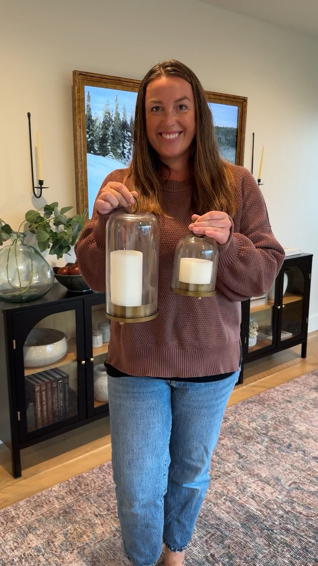 Highly recommend using little brass lanterns to style your space!

Follow my shop @rushtonhome on the @shop.LTK app to shop this post and get my exclusive app-only content! Don’t forget to turn on post notifications using the 🔔 to get first dibs! Follow @rushtonhome on Instagram and Pinterest for more home decor inspiration and affordable home finds! Are you looking for anything home related? You’re in the right place! At Rushton Home, I do: home decor, living room, bedroom, affordable, walmart, target, amazon, wayfair, new arrivals, winter decor, spring decor, fall decor, fall finds, summer decor, home decor refresh, studio mcgee x target, hearth and hand, magnolia, holiday decor, seasonal decor, dining room decor, bedroom decor, living room decor, affordable home decor, furniture, weekend deals, sale, on sale, pottery barn, kirklands, west elm, bench, foyer table, faux florals, rugs, couches, sofa, sectional, dresser, nightstand, night stand, end tables, lamps, art, wall art, etsy, pillows, blanket, interior design, interior styling, bedding, side tables, bed frame, tray, side table, throw pillows, look for less, designer dupe, budget decor, bar stools, counter stools, vase, ceramic pottery, budget, budget friendly, coffee table, dining chairs, cane, rattan, wood, white wash, rustic amazon home, arch, brass hardware, gold hardware, vintage, antique, european inspired, french country, back in stock

#LTKHome #LTKStyleTip #LTKSaleAlert