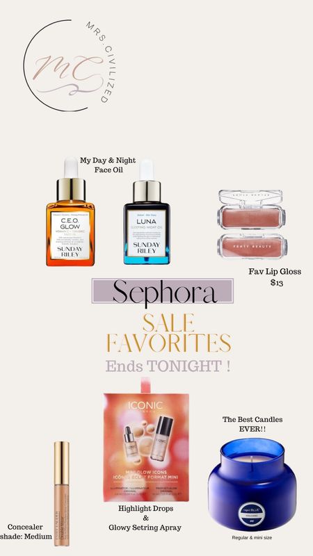 Sephora’s “Long Weekend Sale” ends tonight! Hurry stuff is selling out Fast!!


#LTKbeauty #LTKsalealert #LTKSale