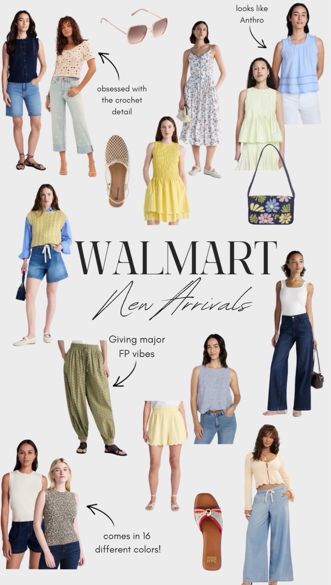 🤍 Walmart's new arrivals for summer are 12/10 👀🤩🙌

#LTKootd #LTKgrwm
#LTKmomlife