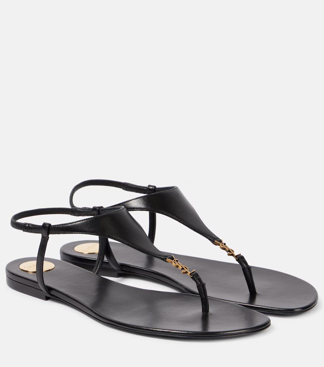 Cassandra leather thong sandals | Mytheresa (US/CA)