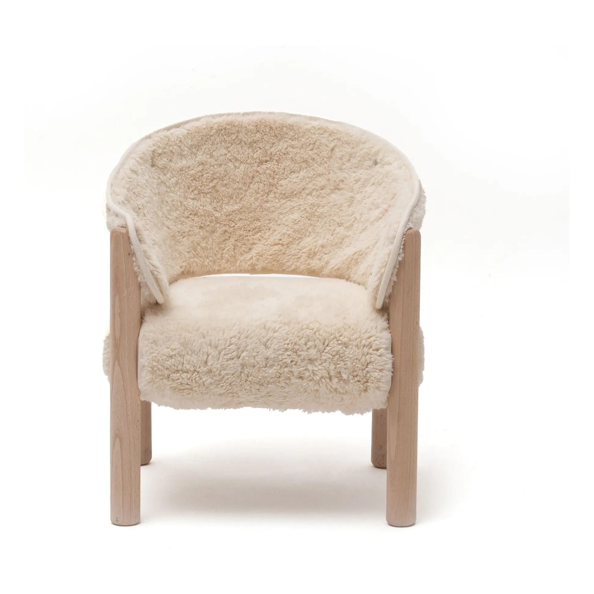 Saba children's chair | Ecru | Smallable
