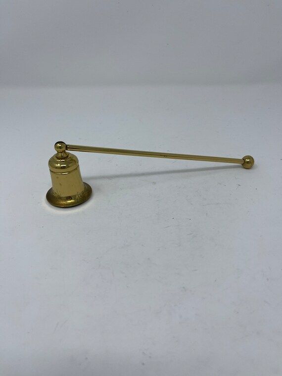 Vintage brass candle snuffer (not perfect) | Etsy (US)