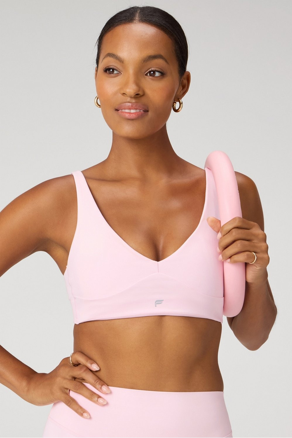 PureLuxe Longline Low Impact Bra | Fabletics