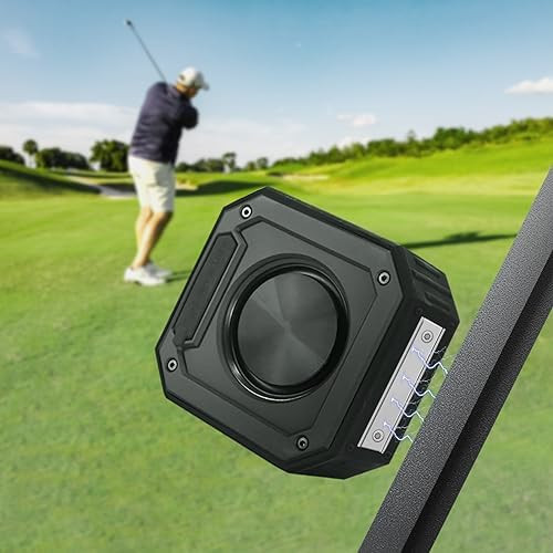 Golf Speaker, Golf Cart Speakers Bluetooth Wireless with Strong Magnetic, Loud with Rich Bass, Po... | Amazon (US)