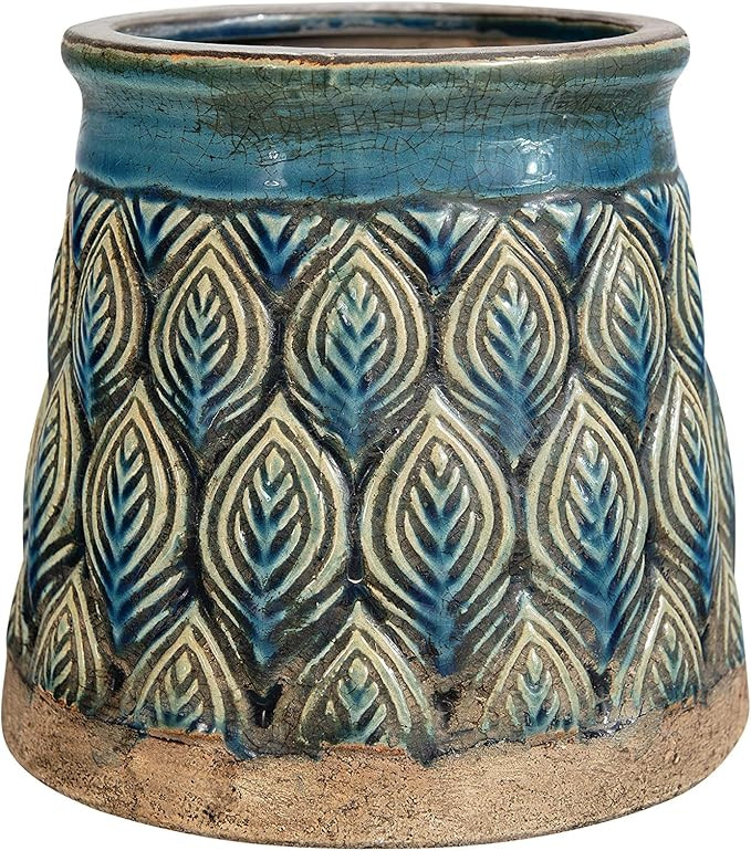 Bloomingville AH0875 Flower Pots, Blue | Amazon (US)