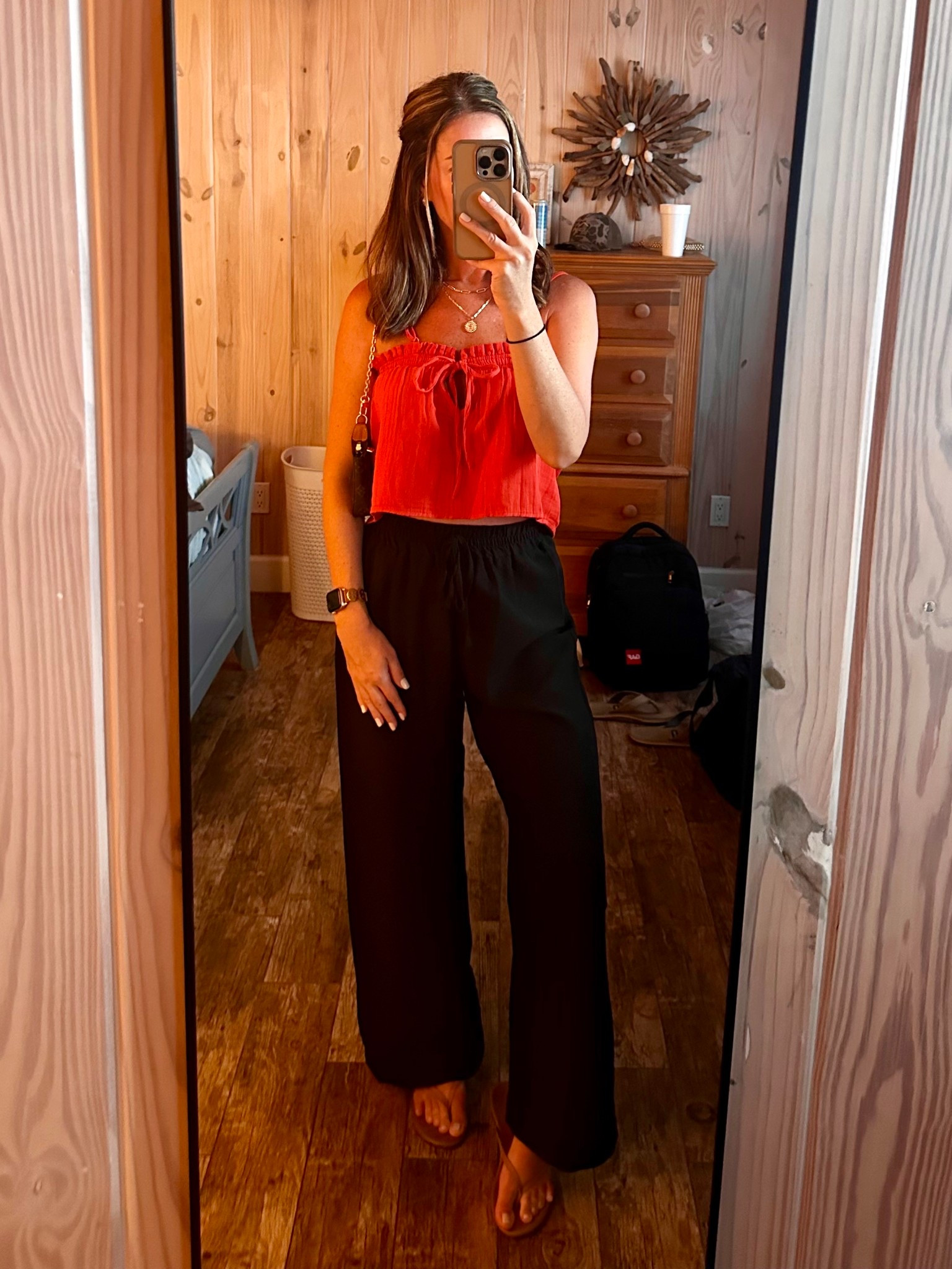 Decided I liked this $15 top better backwards ❤️

#LTKSaleAlert #LTKootd #LTKTravel