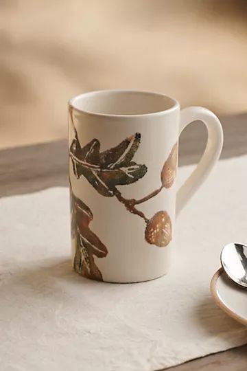 Oak + Acorn Ceramic Mug | Anthropologie (US)