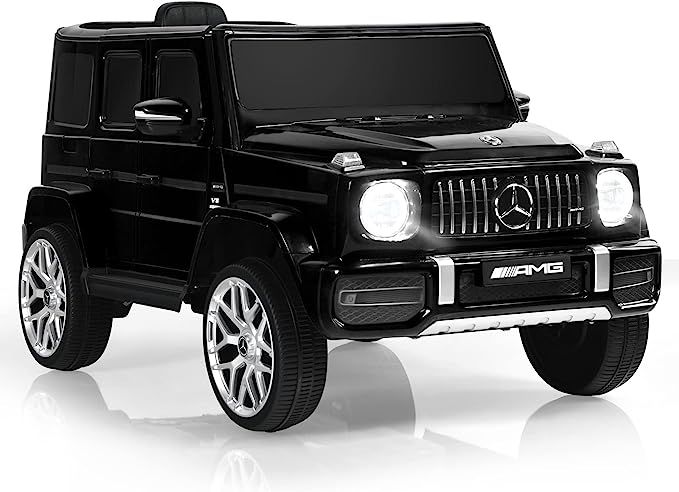 INFANS 12V Kids Ride On Car, Licensed Mercedes Benz G63 Electric Vehicle with Remote Control, Dou... | Amazon (US)