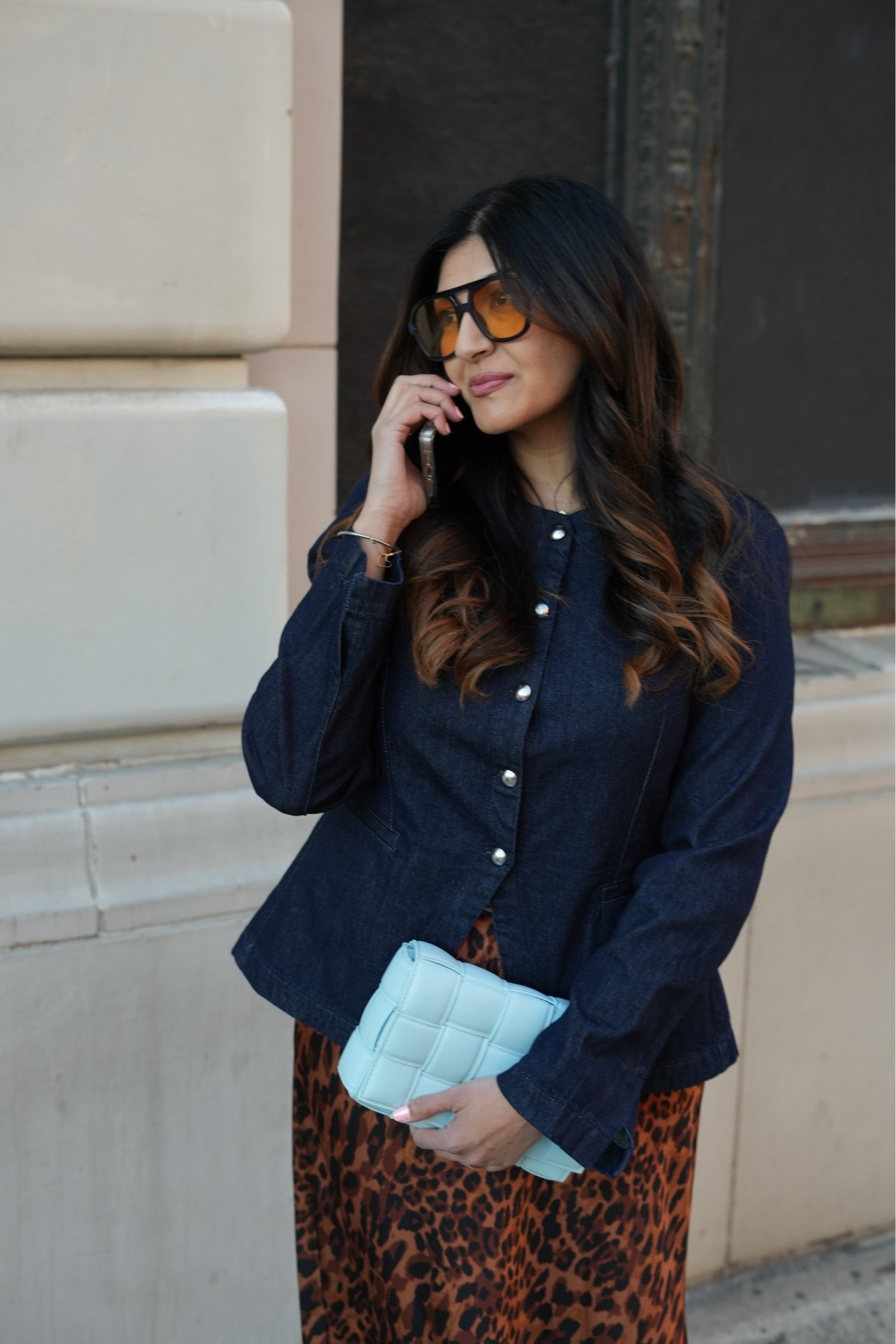 Labor Day sale - Fall workwear- this collarless jacket is on sale. It is the perfect layer as weather gets chilly for fall. I’ve paired with a leopard print skirt. 

#workwear #businesscasual #madewell #falloutfit #officeoutfit

#LTKWorkwear #LTKSaleAlert #LTKSeasonal