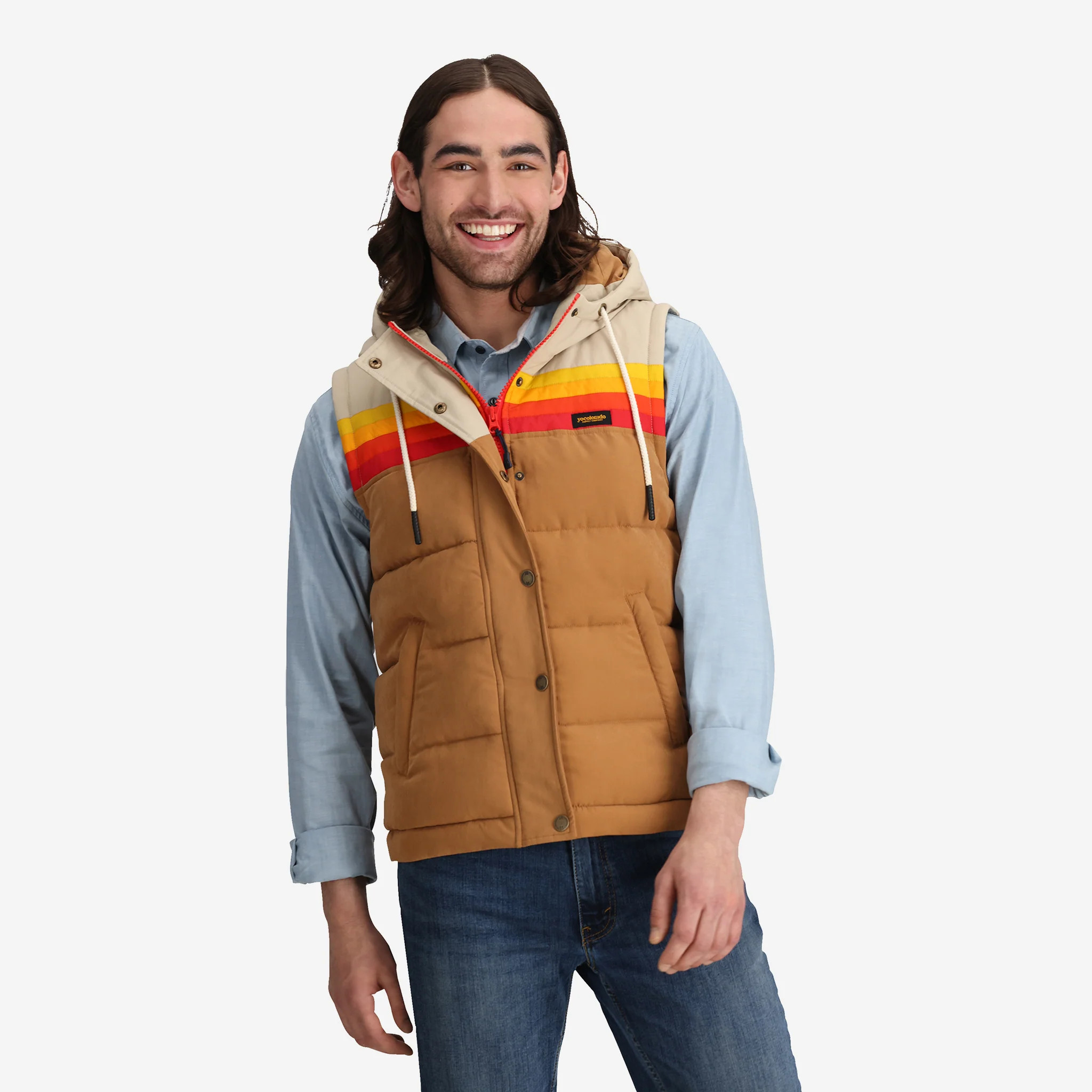 Unisex Epic Canyonlands Puffer Hooded Vest | YoColorado