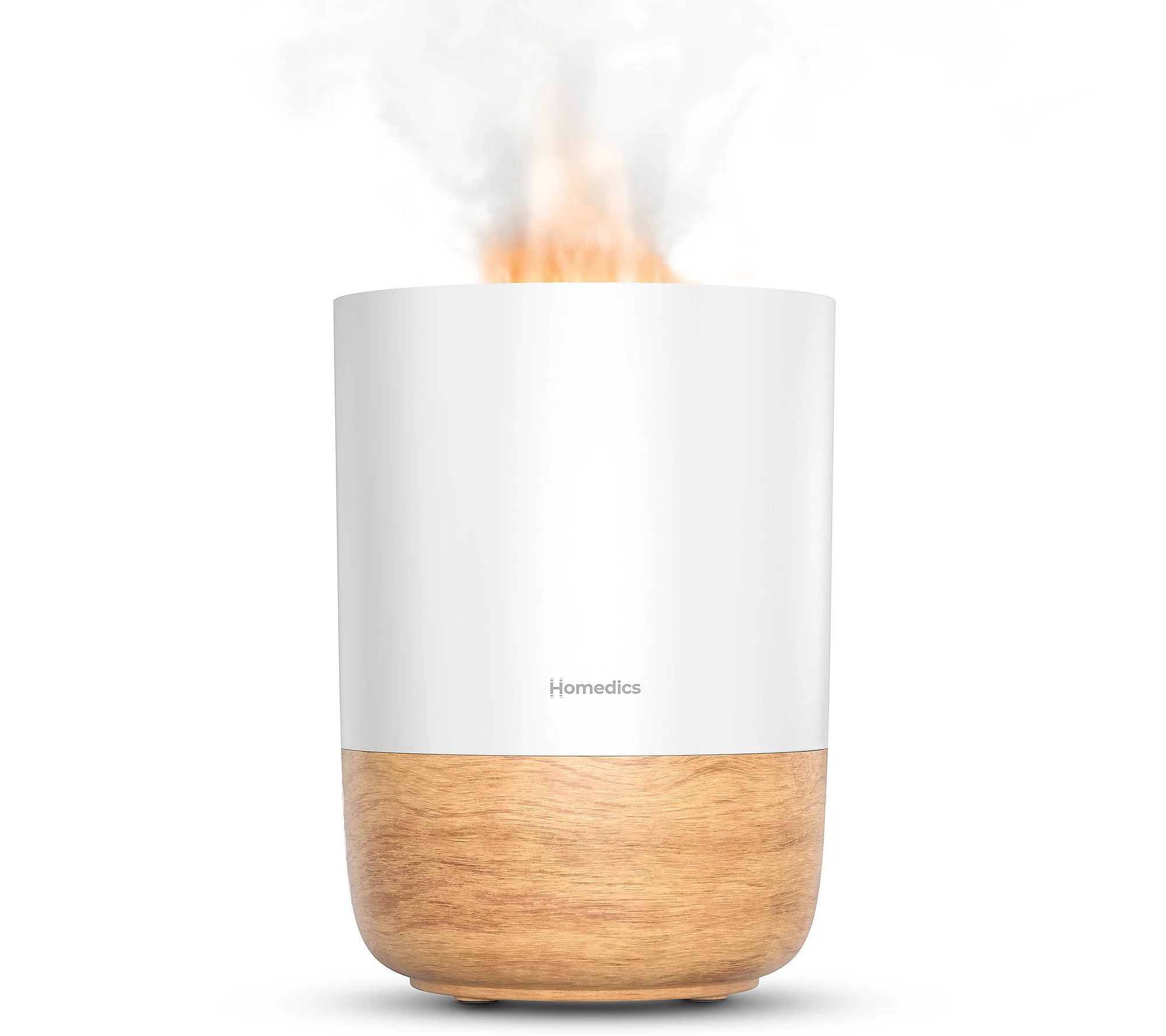 HoMedics Fireside .50 Gal Top Fill Ultrasonic Humidifier | QVC