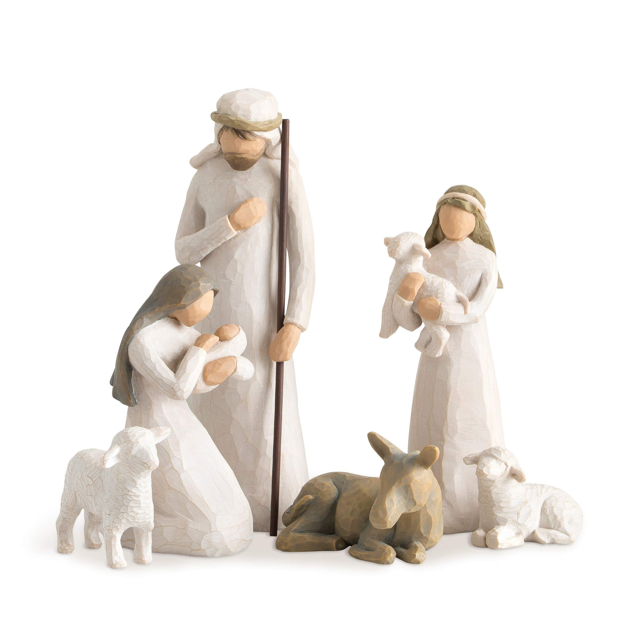 Willow Tree 6-Piece Nativity Set, Behold The Awe and Wonder of The Christmas Story, Build a Famil... | Amazon (US)