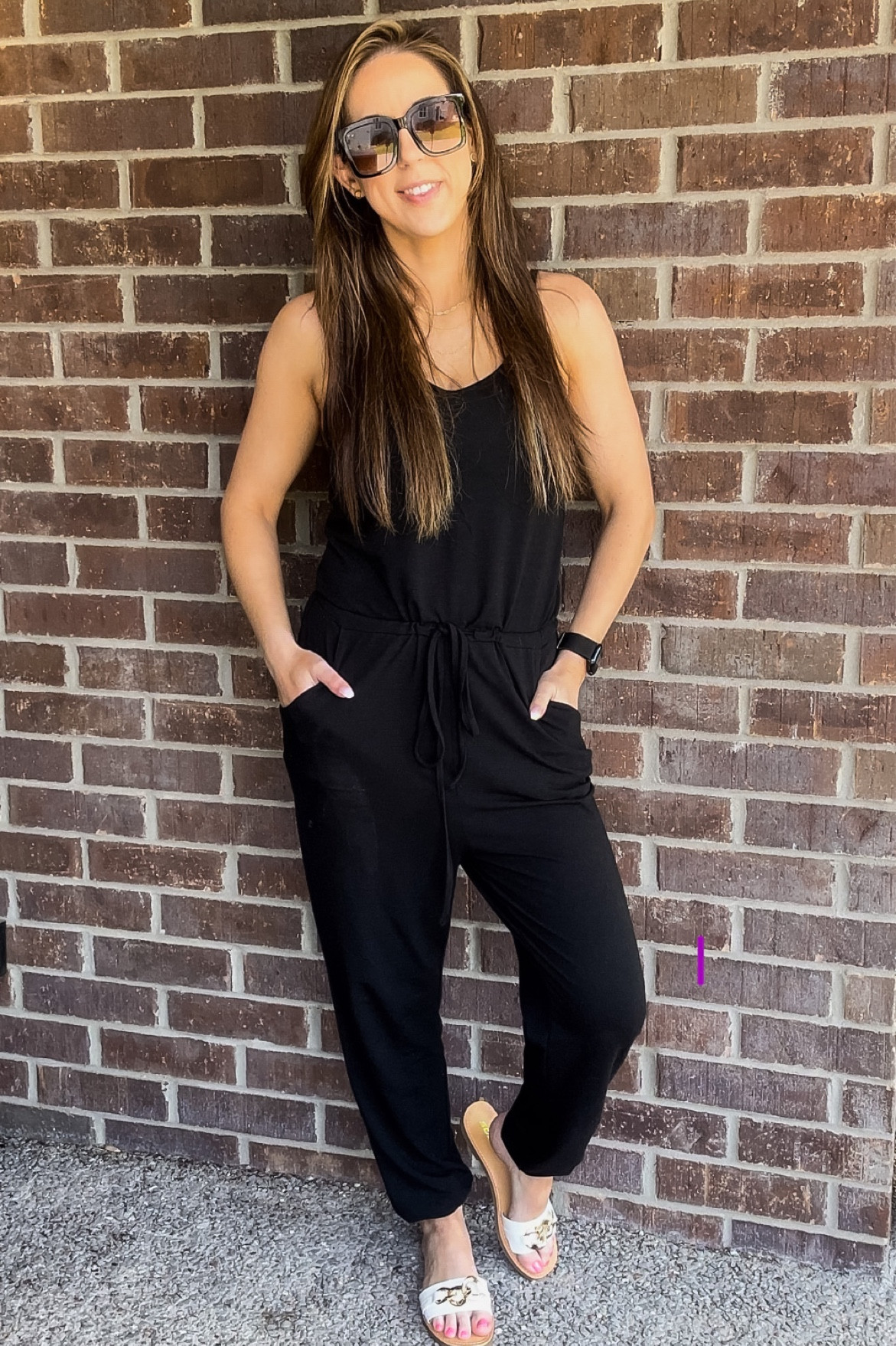 OOTD ✨ the easiest, comfiest jumpsuit you’ll wear all summer! Wore it with sandals but can easily be dressed up with heels! 

#LTKfit #LTKunder50 #LTKSeasonal