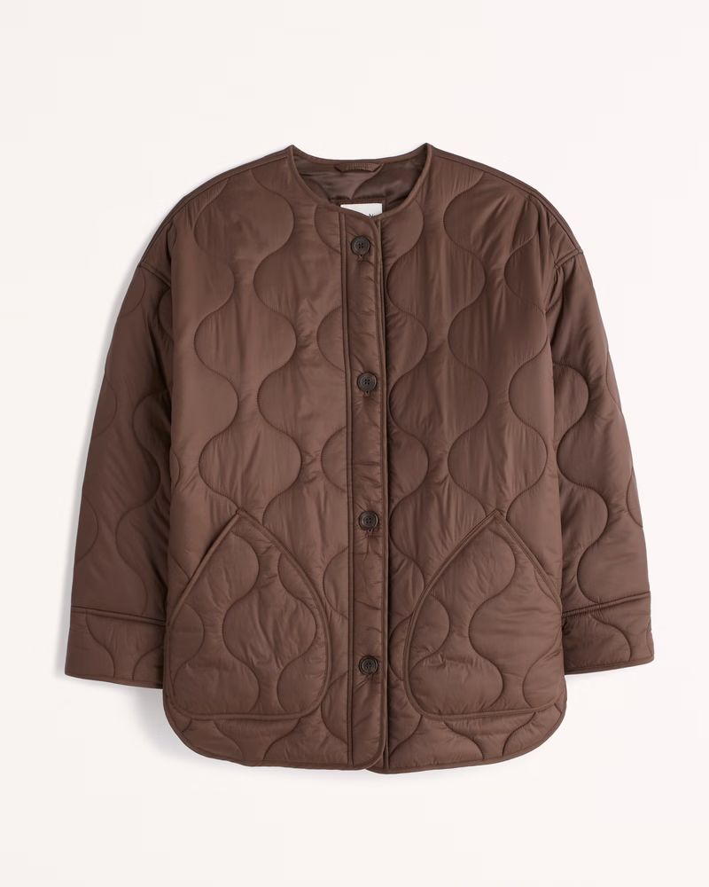 Quilted Liner Jacket | Abercrombie & Fitch (US)